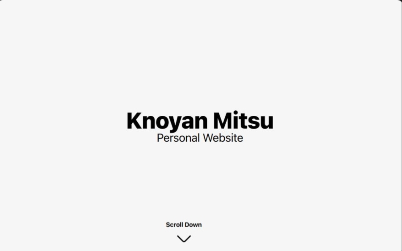 Personal Portfolio Website